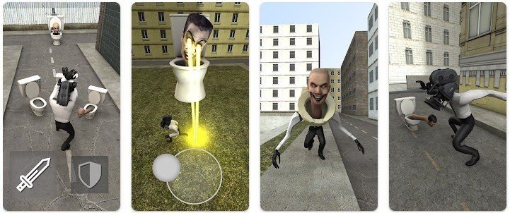 Изображение к игре Toilet Fight Последняя версия